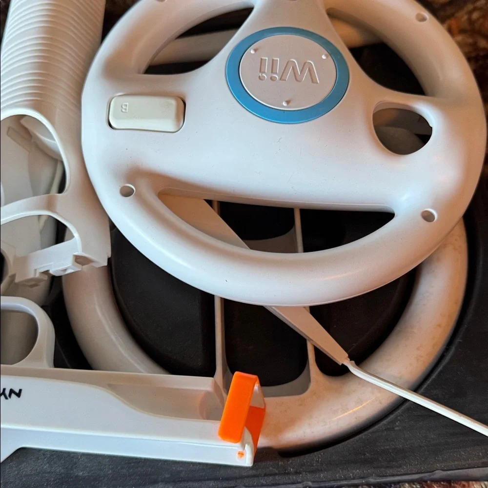 Nintendo Wii Console Set with White Accessories